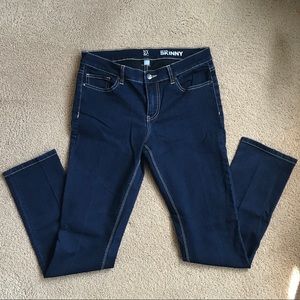NY&C 8P Low Rise Skinny Jeans Dark Wash